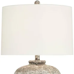 360 Lighting Astaire 27" Tall Urn Jar Farmhouse Rustic Table Lamp Weathered Vintage Finish Single White Shade Living Room Bedroom Bedside Nightstand 11 360 Lighting Astaire 27" Tall Urn Jar Farmhouse Rustic Table Lamp Weathered Vintage Finish Single White Shade Living Room Bedroom Bedside Nightstand -360 Lighting GUEST 03c9568c 24a1 4f4d a5b9 895e6c704e71