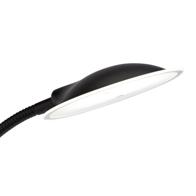 360 Lighting Modern Floor Lamp With Reading Light LED 71.5" Tall Decker Black Metal Acrylic Diffuser For Living Room Reading Office 5 360 Lighting Modern Floor Lamp With Reading Light LED 71.5" Tall Decker Black Metal Acrylic Diffuser For Living Room Reading Office - Image 3