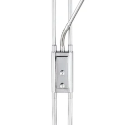 360 Lighting Perseus Modern Torchiere Floor Lamp With Reading Light 71 3/4" Tall Chrome Silver Metal LED Adjustable For Living Room Bedroom House Home 13 360 Lighting Perseus Modern Torchiere Floor Lamp With Reading Light 71 3/4" Tall Chrome Silver Metal LED Adjustable For Living Room Bedroom House Home -360 Lighting GUEST 0898832d 7f5f 4bce b429 3b3c24504cae
