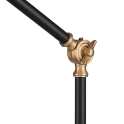 360 Lighting Colborne Modern Mid Century Desk Table Lamp 28" Tall Antique Brass Black With USB Charging Port LED For Bedroom Living Room Bedside Kids 15 360 Lighting Colborne Modern Mid Century Desk Table Lamp 28" Tall Antique Brass Black With USB Charging Port LED For Bedroom Living Room Bedside Kids -360 Lighting GUEST 0991d604 6561 4175 a8fd 3ea9d9c3b677