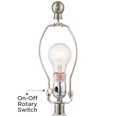 360 Lighting Dobbs 22 1/2" High Small Mid Century Modern Accent Table Lamps Set Of 2 White Ceramic Living Room Bedroom Bedside Nightstand House 6 360 Lighting Dobbs 22 1/2" High Small Mid Century Modern Accent Table Lamps Set Of 2 White Ceramic Living Room Bedroom Bedside Nightstand House - Image 4