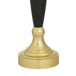 360 Lighting Kamila Traditional Table Lamps 27" Tall Set Of 2 Gold Black With Dual USB Charging Ports White Drum Shade For Bedroom Bedside Family Desk -360 Lighting GUEST 10dbdf49 c7cd 4ad3 a27f baacfb339572