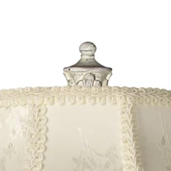 360 Lighting Vintage Shabby Chic Floor Lamp 60" Tall Antique White Cream Scallop Fabric Dome Shade Fringe For Living Room Reading Bedroom 11 360 Lighting Vintage Shabby Chic Floor Lamp 60" Tall Antique White Cream Scallop Fabric Dome Shade Fringe For Living Room Reading Bedroom -360 Lighting GUEST 11da08b1 1e85 4c17 ad21 4f5f0375df39