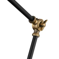 360 Lighting Modern Industrial Desk Table Lamp With USB Charging Port Adjustable 26.75" High Black Antique Brass For Bedroom Bedside Office -360 Lighting GUEST 12234740 1442 4c81 9773 61a0a2c0e432