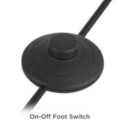 360 Lighting Rayna Mid Century Modern 61 1/2" Tall Standing Floor Lamps Set Of 2 Lights Downbridge Task Foot Switch Black Gold Living Room Bedroom -360 Lighting GUEST 128565b5 31e4 4da3 929f 35a480fec4b0