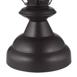 360 Lighting Grant Rustic Industrial Table Lamps 26 1/2" High Set Of 2 Bronze Metal Cage Taupe Drum Shade For Bedroom Living Room Bedside Nightstand -360 Lighting GUEST 187fb384 77f4 4eb9 bf27 a6acc2a7994a