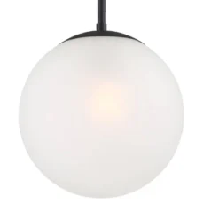 360 Lighting Ciana Black Mini Pendant 10" Wide Modern Orb Frosted Globe Glass Shade For Dining Room House Foyer Kitchen Island Entryway Bedroom Home 9 360 Lighting Ciana Black Mini Pendant 10" Wide Modern Orb Frosted Globe Glass Shade For Dining Room House Foyer Kitchen Island Entryway Bedroom Home -360 Lighting GUEST 1ae981f9 5c14 4766 bb82 0504678dae2a