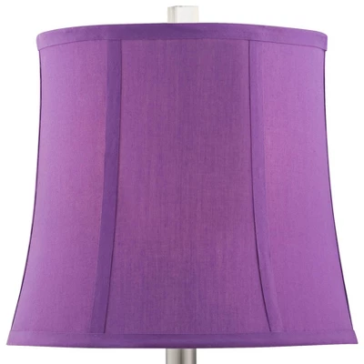 360 Lighting Bijoux Modern Table Lamp 25 1/2" High Multi Colored Stacked Gem Purple Shade For Bedroom Living Room Bedside Nightstand Office Family 5 360 Lighting Bijoux Modern Table Lamp 25 1/2" High Multi Colored Stacked Gem Purple Shade For Bedroom Living Room Bedside Nightstand Office Family - Image 3