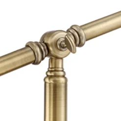 360 Lighting Dawson Traditional Pharmacy Floor Lamp 55" Tall Brass Metal Adjustable Boom Arm Dome Head For Living Room Reading Bedroom Office -360 Lighting GUEST 245ef522 985f 4b95 8f20 5bef126a822b