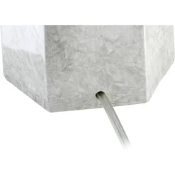 360 Lighting Julie Modern Table Lamps 27 1/2" Tall Set Of 2 Faux Marble Gold Tapered Column Fabric Drum Shade For Bedroom Living Room Bedside Office -360 Lighting GUEST 35d37f92 1934 48d8 ae87 ffc4784f8741