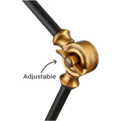 360 Lighting Taurus Industrial Rustic Desk Lamp 20" High Black Gold With USB Charging Port Adjustable For Bedroom Living Room Bedside Nightstand House 16 360 Lighting Taurus Industrial Rustic Desk Lamp 20" High Black Gold With USB Charging Port Adjustable For Bedroom Living Room Bedside Nightstand House -360 Lighting GUEST 3a5c8f39 7cb4 44c5 877f e80f7f917fb7