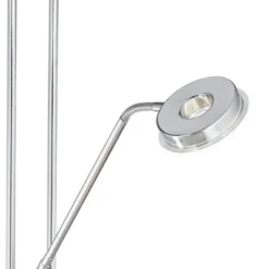 360 Lighting Perseus Modern Torchiere Floor Lamp With Reading Light 71 3/4" Tall Chrome Silver Metal LED Adjustable For Living Room Bedroom House Home 12 360 Lighting Perseus Modern Torchiere Floor Lamp With Reading Light 71 3/4" Tall Chrome Silver Metal LED Adjustable For Living Room Bedroom House Home -360 Lighting GUEST 3d7cbb6c 4a21 4981 8d49 b93eba2b4183