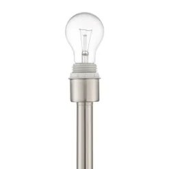 360 Lighting Andre Modern Table Lamps 26 3/4" High Set Of 2 Metal With USB And AC Power Outlet In Base Table Top Dimmers White Drum Shade For Desk -360 Lighting GUEST 45983d9c 73ef 4e84 b703 166a3cbdb15a 1