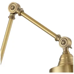 360 Lighting Mendes Modern Swing Arm Wall Lamps Set Of 2 Brass Gold Plug-in Light Fixture Metal Shade For Bedroom Bedside Living Room Reading House -360 Lighting GUEST 460ab4a1 4306 4d6f bac1 e9be7855e5f1