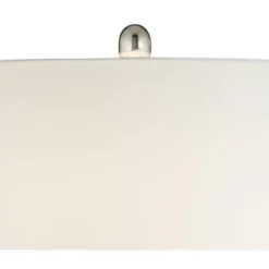 360 Lighting Modern Table Lamps 27 3/4" Tall Set Of 2 With USB Charging Port Blue Glass White Drum Shade For Living Room Bedroom 15 360 Lighting Modern Table Lamps 27 3/4" Tall Set Of 2 With USB Charging Port Blue Glass White Drum Shade For Living Room Bedroom -360 Lighting GUEST 5708f116 ad7a 40ca 8dc4 641edaac2e3f