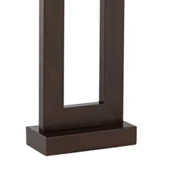 360 Lighting Marshall 30 1/4" Tall Open Window Large Modern End Table Lamps Set Of 2 Brown Bronze Finish White Shade Living Room Bedroom Bedside -360 Lighting GUEST 64a3759f e16b 4056 92c6 25253a605ff3