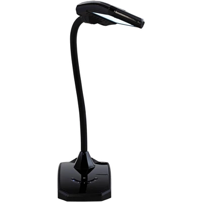 360 Lighting Ricky 13 3/4" High Small Modern Desk Lamps Set Of 2 USB Ports LED Gooseneck Black Home Office Living Room Charging Bedroom Bedside 10 360 Lighting Ricky 13 3/4" High Small Modern Desk Lamps Set Of 2 USB Ports LED Gooseneck Black Home Office Living Room Charging Bedroom Bedside - Image 8