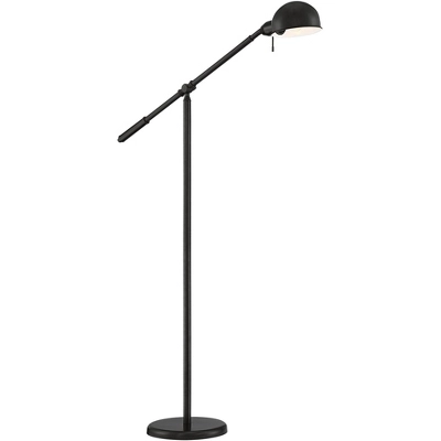 360 Lighting Traditional Pharmacy Floor Lamp With USB Charging Port 55" Tall Dark Bronze Dome Shade Adjustable Arm Living Room Reading 10 360 Lighting Traditional Pharmacy Floor Lamp With USB Charging Port 55" Tall Dark Bronze Dome Shade Adjustable Arm Living Room Reading - Image 8
