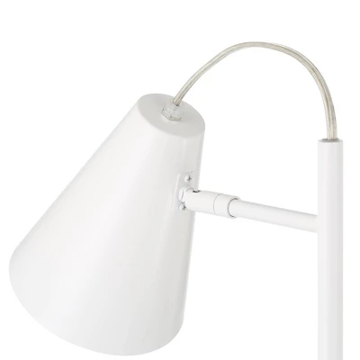 360 Lighting Chase 23" High Small Modern Desk Lamps Set Of 2 USB Port White Metal Home Office Living Room Charging Bedroom Bedside Nightstand 9 360 Lighting Chase 23" High Small Modern Desk Lamps Set Of 2 USB Port White Metal Home Office Living Room Charging Bedroom Bedside Nightstand - Image 7