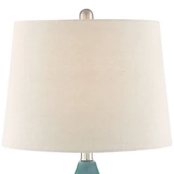 360 Lighting Kate 24 3/4" High Farmhouse Rustic Modern Table Lamps Set Of 2 Sea Foam Ceramic Living Room Bedroom Oatmeal Shade (Colors May Vary) 17 360 Lighting Kate 24 3/4" High Farmhouse Rustic Modern Table Lamps Set Of 2 Sea Foam Ceramic Living Room Bedroom Oatmeal Shade (Colors May Vary) -360 Lighting GUEST 6e8d7a3a 9f11 41b8 b3d0 e00578329faa