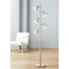 360 Lighting Modern Floor Lamp 5-Light Tree 70" Tall Brushed Nickel Metal Adjustable Heads For Living Room Reading Bedroom Office -360 Lighting GUEST 6eb9b1c9 2fbe 436d b33a 2e311598dfee