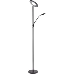 360 Lighting Modern Floor Lamp With Reading Light LED 71.5" Tall Decker Black Metal Acrylic Diffuser For Living Room Reading Office 15 360 Lighting Modern Floor Lamp With Reading Light LED 71.5" Tall Decker Black Metal Acrylic Diffuser For Living Room Reading Office -360 Lighting GUEST 72d94484 93cf 4ad2 a1a1 1647ef4e5207