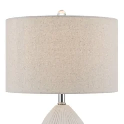 360 Lighting Lara 23" High Small Modern Coastal Accent Table Lamp Sand White Finish Single Oatmeal Shade Living Room Bedroom Bedside Nightstand House 11 360 Lighting Lara 23" High Small Modern Coastal Accent Table Lamp Sand White Finish Single Oatmeal Shade Living Room Bedroom Bedside Nightstand House -360 Lighting GUEST 73aa356e e44a 440d ba41 94095d9b76c7