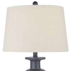 360 Lighting Glenwood 28" Tall Farmhouse Rustic Country Cottage Table Lamps Set Of 2 Charcoal Gray Living Room Bedroom Bedside Nightstand House 17 360 Lighting Glenwood 28" Tall Farmhouse Rustic Country Cottage Table Lamps Set Of 2 Charcoal Gray Living Room Bedroom Bedside Nightstand House -360 Lighting GUEST 7541ac39 46c5 492a 87b1 657724bae7fc