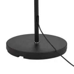 360 Lighting Sparta Modern 49 1/2" Tall Standing Floor Lamp Skinny Swing Arm Pharmacy LED Adjustable Black Metal Living Room Bedroom House Reading -360 Lighting GUEST 75cb033a 7d9b 4f64 972b 8ea711ed5c37