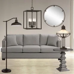 360 Lighting Kayne Rustic Farmhouse Floor Lamp Standing 61" Tall Satin Bronze Metal Downbridge Shade For Living Room Reading Bedroom Office House Home 15 360 Lighting Kayne Rustic Farmhouse Floor Lamp Standing 61" Tall Satin Bronze Metal Downbridge Shade For Living Room Reading Bedroom Office House Home -360 Lighting GUEST 75f4bcbe 1827 4a9a 8971 3884af0b1284