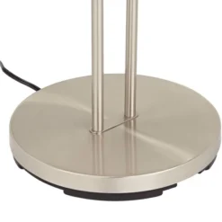 360 Lighting Canby Modern Torchiere Floor Lamp With Side Light 72" Tall Brushed Nickel Dimmable LED For Living Room Reading Bedroom Office House Home -360 Lighting GUEST 763cb123 2bbc 48a6 adb5 870417b7911e