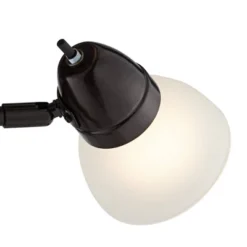 360 Lighting Modern Torchiere Floor Lamp 3-in-1 Design 70" Tall Tiger Bronze White Glass Shades For Living Room Reading Bedroom Office -360 Lighting GUEST 78098bf2 3c00 4618 bfe5 f6799246a890