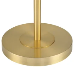 360 Lighting Rayna Farmhouse Rustic 61 1/2" Tall Standing Floor Lamps Set Of 2 Lights Downbridge Arc Foot Switch Metal Warm Gold Finish Living Room -360 Lighting GUEST 7881fc8c 34c4 4e18 946e 135eea4e7101