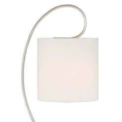 360 Lighting Modern Table Lamps Set Of 2 With USB Charging Port 26" High Metal Arc White Drum Shade For Living Room Bedroom Bedside Office -360 Lighting GUEST 7ac00fd4 2e41 4f64 88c3 436dd6ce2d21