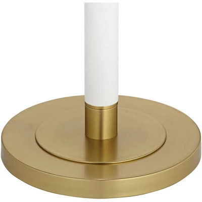360 Lighting Athena 66 1/2" White And Gold Modern Floor Lamp 8 360 Lighting Athena 66 1/2" White And Gold Modern Floor Lamp - Image 6