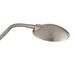 360 Lighting Canby Modern Torchiere Floor Lamp With Side Light 72" Tall Brushed Nickel Dimmable LED For Living Room Reading Bedroom Office House Home -360 Lighting GUEST 81ba1850 63b0 4752 a46c 226223e58d0d