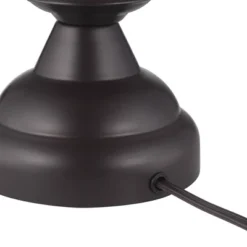 360 Lighting Grant Rustic Industrial Table Lamps 26 1/2" High Set Of 2 Bronze Metal Cage Taupe Drum Shade For Bedroom Living Room Bedside Nightstand -360 Lighting GUEST 83c607dc e7a7 4db6 b965 fb0ad30c170b