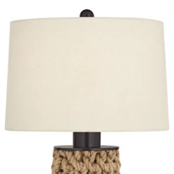 360 Lighting Ciera 25 1/4" High Farmhouse Rustic Modern Table Lamps Set Of 2 Natural Bronze Rope Wrapped Living Room Bedroom Bedside Oatmeal Shade 17 360 Lighting Ciera 25 1/4" High Farmhouse Rustic Modern Table Lamps Set Of 2 Natural Bronze Rope Wrapped Living Room Bedroom Bedside Oatmeal Shade -360 Lighting GUEST 93ca5e0f a20a 4f79 b16b 9ac6ff083de0
