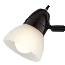 360 Lighting Modern Torchiere Floor Lamp 3-in-1 Design 70" Tall Tiger Bronze White Glass Shades For Living Room Reading Bedroom Office -360 Lighting GUEST 945c0399 5240 4fd4 bfd7 a1d74405fc9e