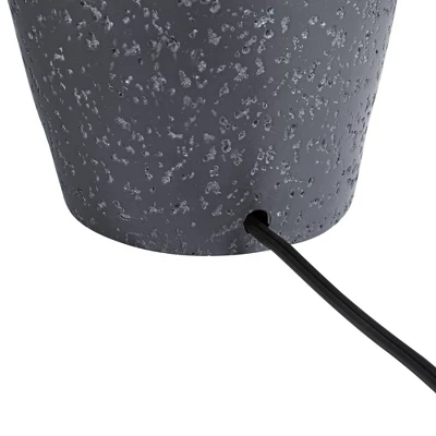 360 Lighting Glenwood 28" Tall Farmhouse Rustic Country Cottage Table Lamps Set Of 2 Charcoal Gray Living Room Bedroom Bedside Nightstand House 8 360 Lighting Glenwood 28" Tall Farmhouse Rustic Country Cottage Table Lamps Set Of 2 Charcoal Gray Living Room Bedroom Bedside Nightstand House - Image 6