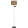 360 Lighting Modern Swing Arm Floor Lamp Adjustable 62.5" Tall Bronze Dortmund Drum Shade For Living Room Reading Bedroom Office -360 Lighting GUEST 971d86fe f0b3 4c7b 952f 9f963b5d8acf