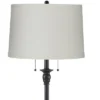 360 Lighting Dyna Traditional 58" Tall 2-Light Standing Floor Lamp Skinny Pole Pull Chain Black Finish Living Room Bedroom House Linen Off-White Shade 2 360 Lighting Dyna Traditional 58" Tall 2-Light Standing Floor Lamp Skinny Pole Pull Chain Black Finish Living Room Bedroom House Linen Off-White Shade -360 Lighting GUEST 9a2b5d37 0d92 4033 9cd0 c269d7a5e248
