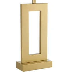 360 Lighting Marshall Modern Table Lamp 30" Tall Gold Open Base Oatmeal Rectangular Shade For Bedroom Living Room Bedside Nightstand Office House Home 13 360 Lighting Marshall Modern Table Lamp 30" Tall Gold Open Base Oatmeal Rectangular Shade For Bedroom Living Room Bedside Nightstand Office House Home -360 Lighting GUEST 9c2cfd62 950b 4be0 bab8 7dc921a1f463