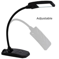 360 Lighting Ricky Modern Desk Lamp 13 3/4" High Black With USB Charging Port LED Gooseneck Touch On Off Dimmer For Bedroom Bedside Office House Desk -360 Lighting GUEST ad57b85e 9b04 4c0d 8e59 3b23d3018b05