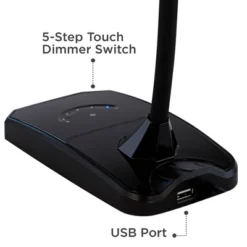 360 Lighting Ricky 13 3/4" High Small Modern Desk Lamps Set Of 2 USB Ports LED Gooseneck Black Home Office Living Room Charging Bedroom Bedside 13 360 Lighting Ricky 13 3/4" High Small Modern Desk Lamps Set Of 2 USB Ports LED Gooseneck Black Home Office Living Room Charging Bedroom Bedside -360 Lighting GUEST aea7ca34 1677 419d ac25 62dda7890fd6