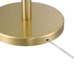 360 Lighting Kelowna Mid Century Modern 67" Tall Standing Floor Lamp Skinny Tree 3-Light Gold Metal Antique Brass Finish Living Room Globe White Shade -360 Lighting GUEST af549f84 f659 4294 a641 0b6f3e48f5b4