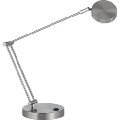 360 Lighting Jarrett 19" High Small Modern Desk Lamps Set Of 2 Adjustable LED Silver Satin Nickel Finish Metal Home Office Living Room Bedroom Bedside 15 360 Lighting Jarrett 19" High Small Modern Desk Lamps Set Of 2 Adjustable LED Silver Satin Nickel Finish Metal Home Office Living Room Bedroom Bedside -360 Lighting GUEST b59fc3bc 70fe 49b9 a0a6 66145ce20baa