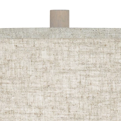 360 Lighting Selena Modern Table Lamp 28 1/2" Tall Green Blue Glaze Ceramic Oatmeal Fabric Drum Shade For Bedroom Living Room Bedside Nightstand Kids 4 360 Lighting Selena Modern Table Lamp 28 1/2" Tall Green Blue Glaze Ceramic Oatmeal Fabric Drum Shade For Bedroom Living Room Bedside Nightstand Kids - Image 2