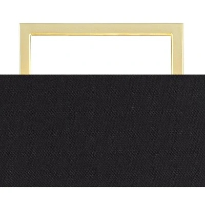 360 Lighting Carl Modern Table Lamp 24 3/4" High Gold Metal Gray Faux Marble Black Rectangular Shade For Bedroom Living Room Bedside Nightstand Office 4 360 Lighting Carl Modern Table Lamp 24 3/4" High Gold Metal Gray Faux Marble Black Rectangular Shade For Bedroom Living Room Bedside Nightstand Office - Image 2