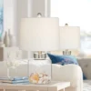 360 Lighting Coastal Accent Table Lamps 20.5" High Set Of 2 Small Clear Glass Fillable Shells White Drum Shade For Living Room Family Bedroom 1 360 Lighting Coastal Accent Table Lamps 20.5" High Set Of 2 Small Clear Glass Fillable Shells White Drum Shade For Living Room Family Bedroom -360 Lighting GUEST bef39e79 d210 40e5 9ca7 3be340b437d8